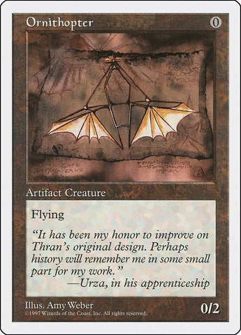 Image for Ornithopter [Fifth Edition]