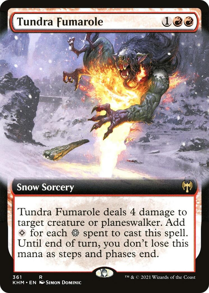 Image for Tundra Fumarole (Extended Art) (361) [Kaldheim]