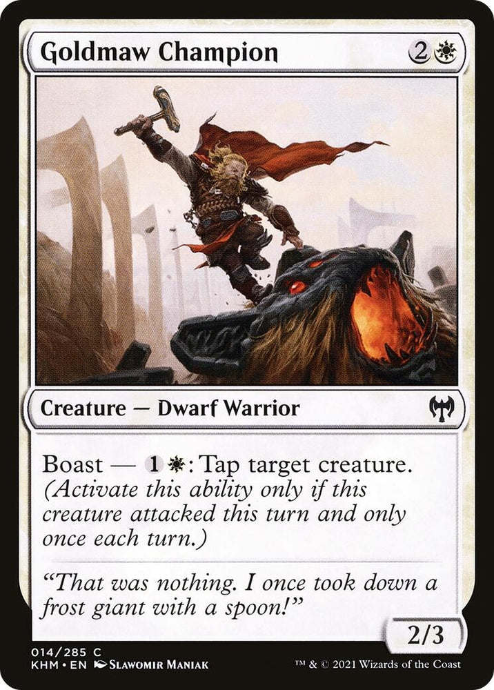 Image for Goldmaw Champion (14) [Kaldheim]
