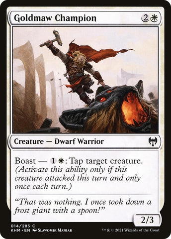 Image for Goldmaw Champion (14) [Kaldheim]