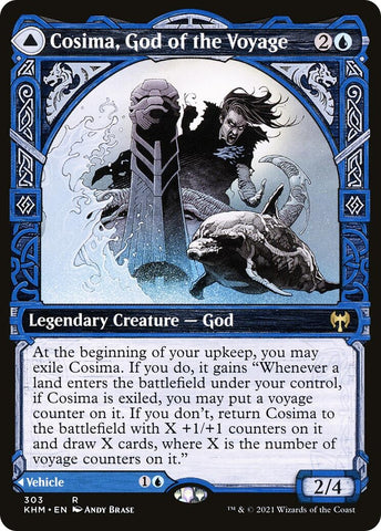 Image for Cosima, God of the Voyage (Showcase) (303) [Kaldheim]