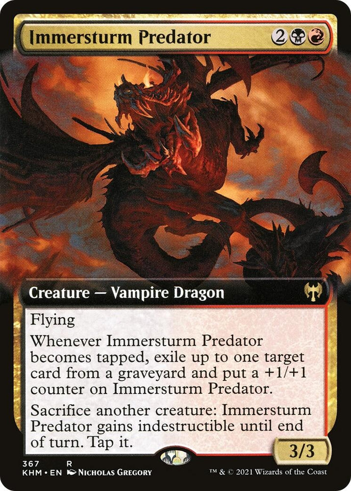 Image for Immersturm Predator (Extended Art) (367) [Kaldheim]