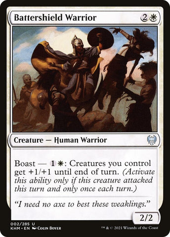 Image for Battershield Warrior (2) [Kaldheim]