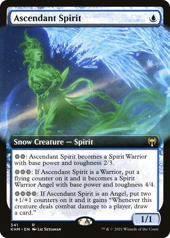 Image for Ascendant Spirit (Extended Art) (341) [Kaldheim]