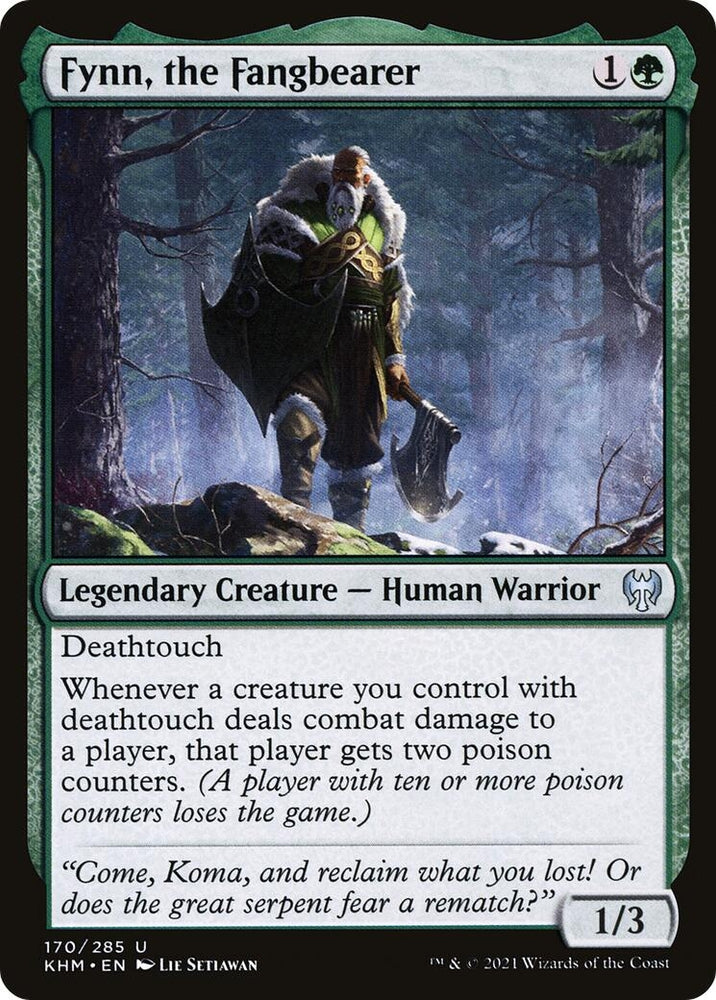 Image for Fynn, the Fangbearer (170) [Kaldheim]
