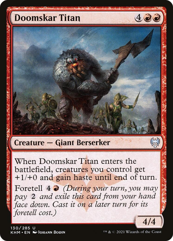 Image for Doomskar Titan (130) [Kaldheim]