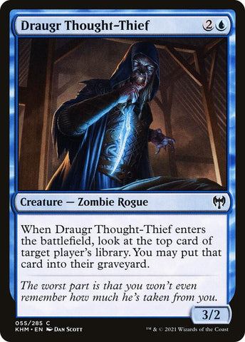 Image for Draugr Thought-Thief (55) [Kaldheim]