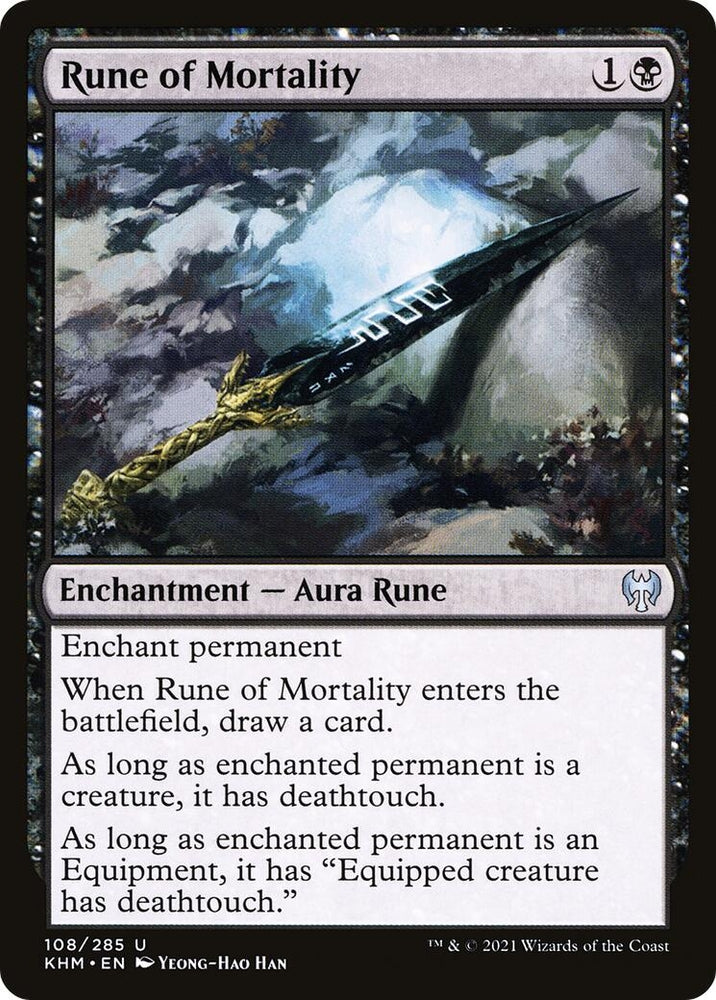 Image for Rune of Mortality (108) [Kaldheim]