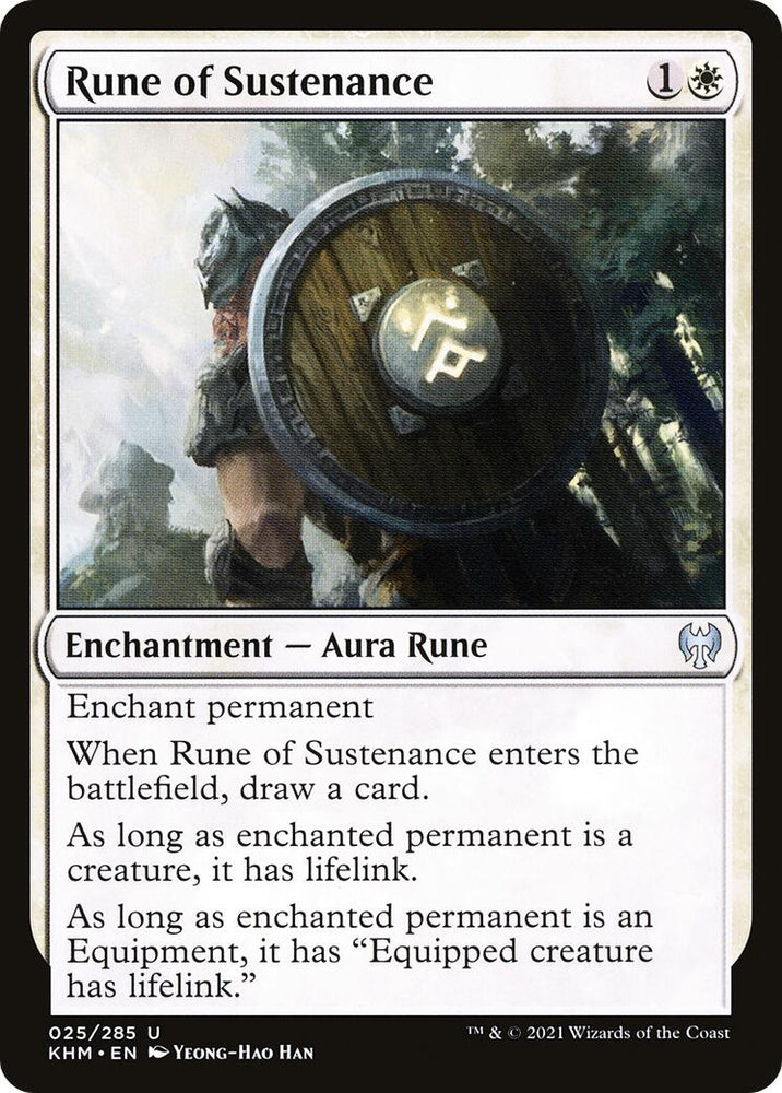 Image for Rune of Sustenance (25) [Kaldheim]