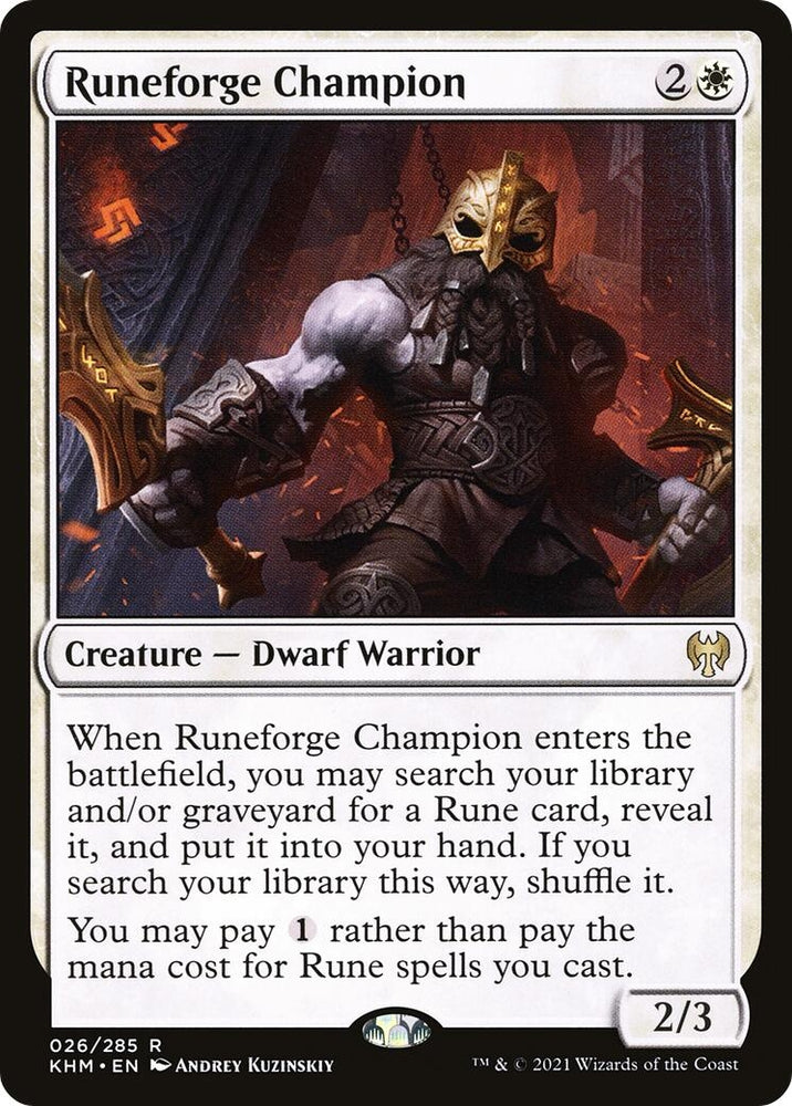 Image for Runeforge Champion (26) [Kaldheim]