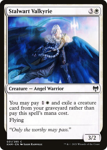 Image for Stalwart Valkyrie (31) [Kaldheim]