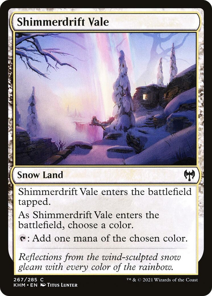 Image for Shimmerdrift Vale (267) [Kaldheim]
