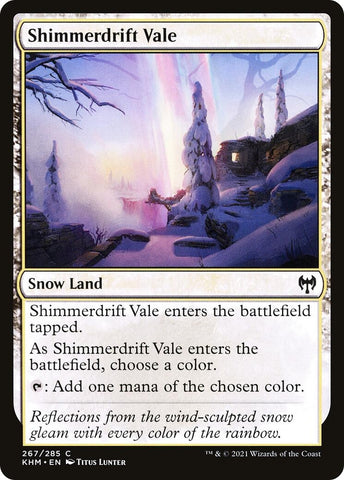 Image for Shimmerdrift Vale (267) [Kaldheim]
