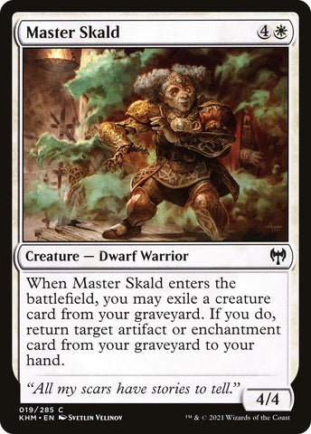 Image for Master Skald (19) [Kaldheim]