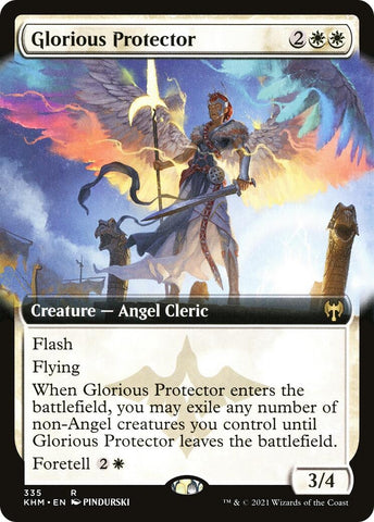 Image for Glorious Protector (Extended Art) (335) [Kaldheim]