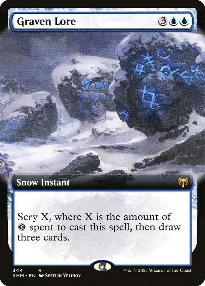 Image for Graven Lore (Extended Art) (344) [Kaldheim]