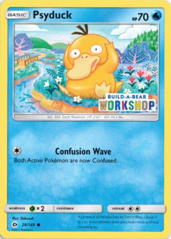 Psyduck - 28/149 (Build-A-Bear Workshop Exclusive) (028/149) (Miscellaneous Cards & Products)