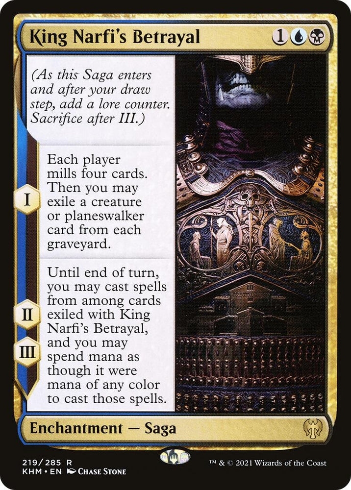 Image for King Narfi's Betrayal (219) [Kaldheim]