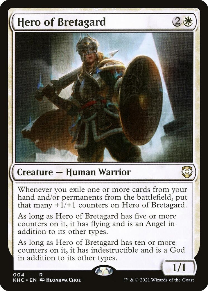 Image for Hero of Bretagard (4) [Commander: Kaldheim]