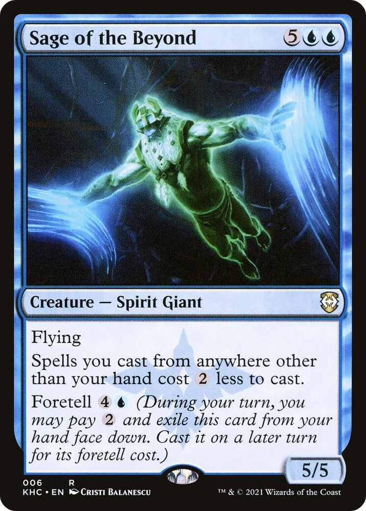 Image for Sage of the Beyond (6) [Commander: Kaldheim]