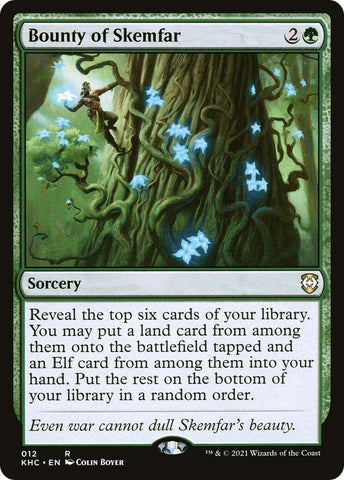 Image for Bounty of Skemfar (12) [Commander: Kaldheim]