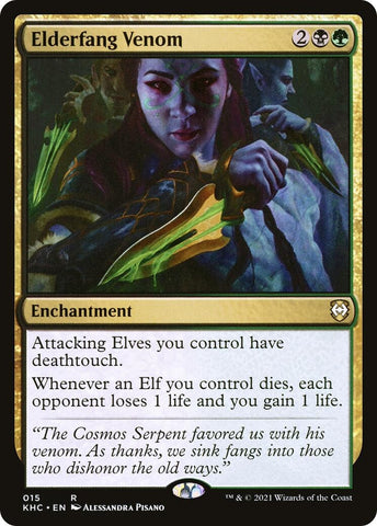 Image for Elderfang Venom (15) [Commander: Kaldheim]