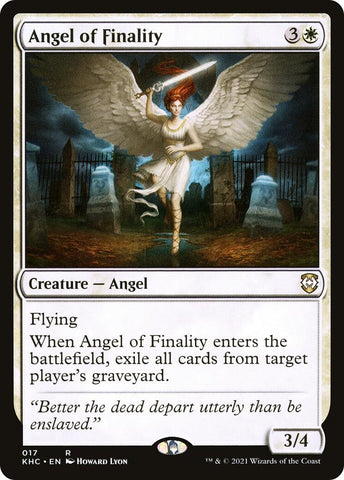 Image for Angel of Finality (17) [Commander: Kaldheim]