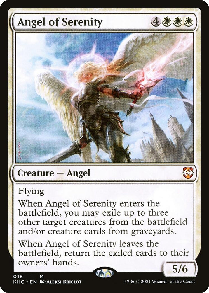 Image for Angel of Serenity (18) [Commander: Kaldheim]