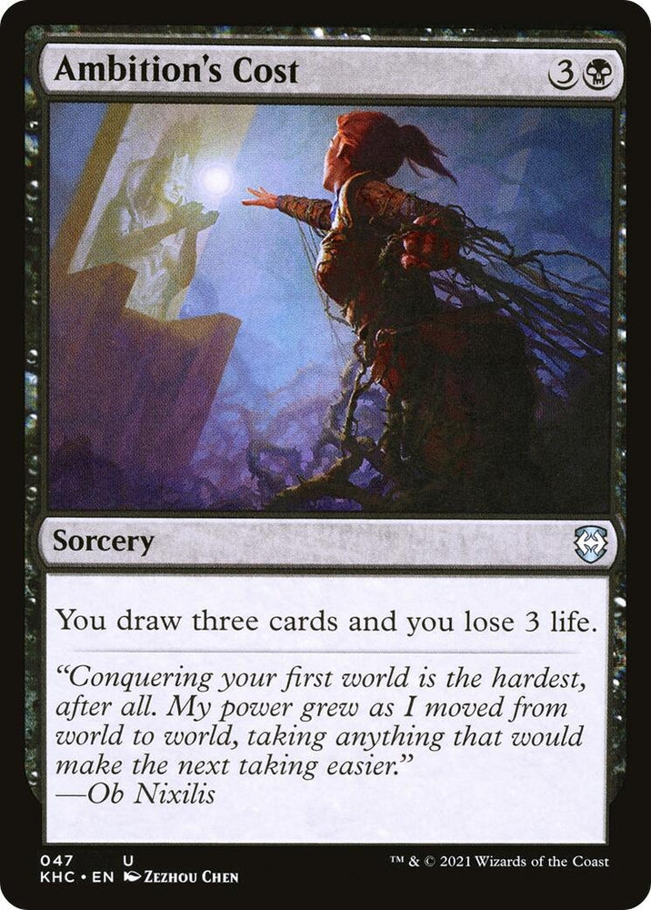 Image for Ambition's Cost (47) [Commander: Kaldheim]