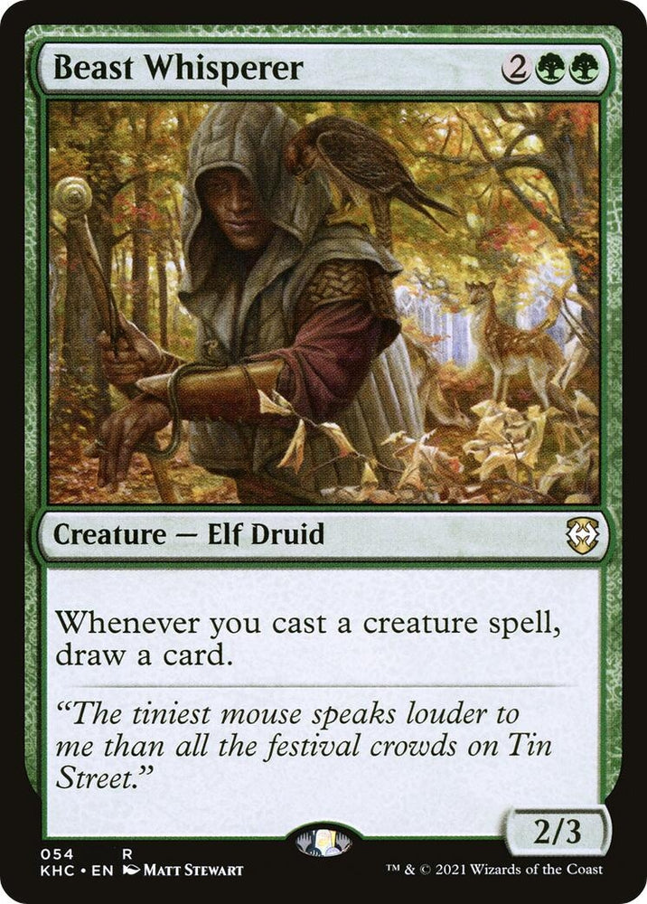 Image for Beast Whisperer (54) [Commander: Kaldheim]