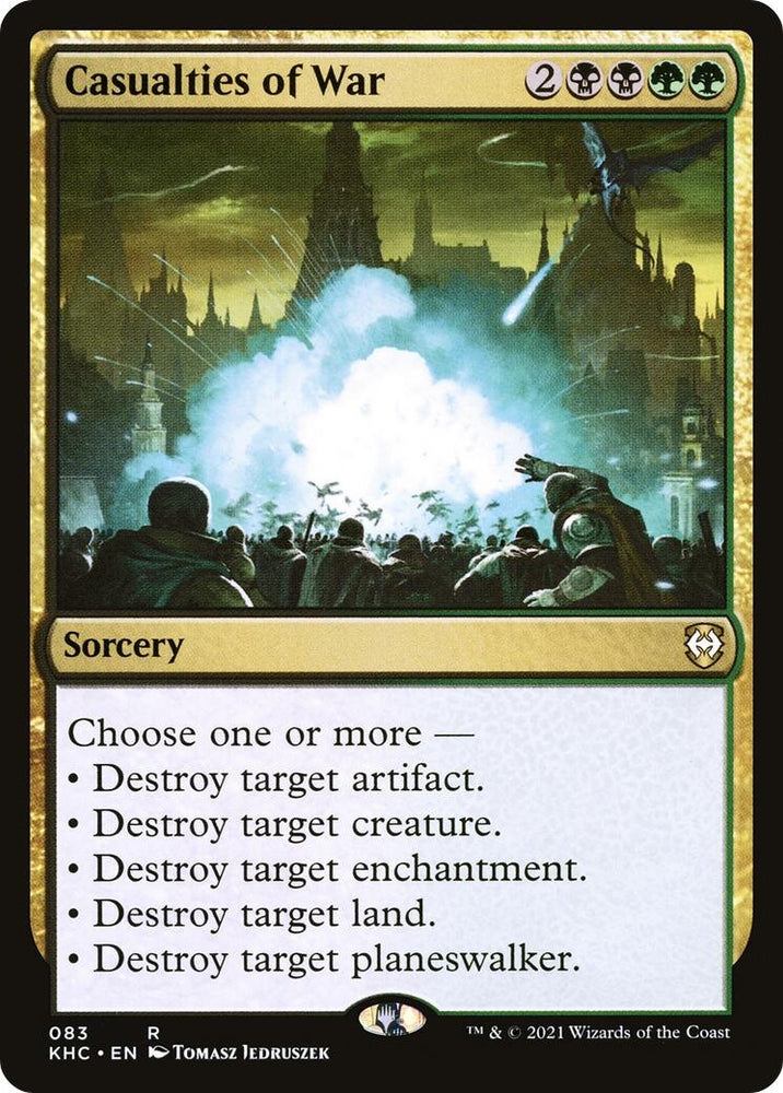 Image for Casualties of War (83) [Commander: Kaldheim]