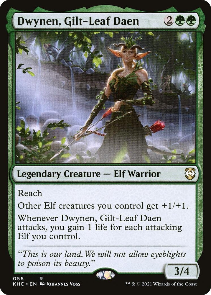 Image for Dwynen, Gilt-Leaf Daen (56) [Commander: Kaldheim]