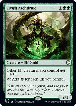 Image for Elvish Archdruid (57) [Commander: Kaldheim]