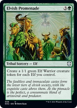 Image for Elvish Promenade (59) [Commander: Kaldheim]