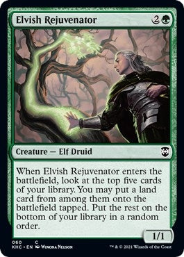 Image for Elvish Rejuvenator (60) [Commander: Kaldheim]