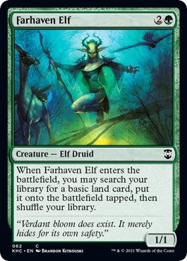 Image for Farhaven Elf (62) [Commander: Kaldheim]