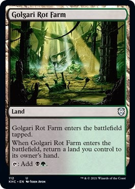 Image for Golgari Rot Farm (112) [Commander: Kaldheim]