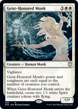 Image for Geist-Honored Monk (25) [Commander: Kaldheim]