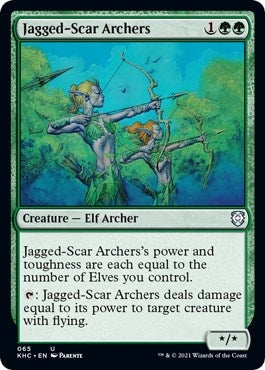Image for Jagged-Scar Archers (65) [Commander: Kaldheim]