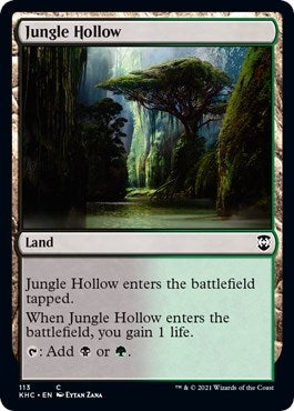 Image for Jungle Hollow (113) [Commander: Kaldheim]