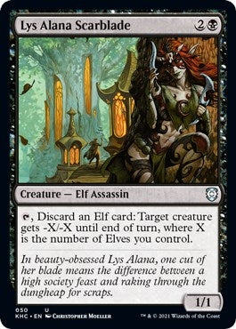 Image for Lys Alana Scarblade (50) [Commander: Kaldheim]