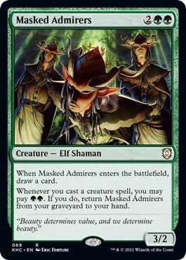 Image for Masked Admirers (69) [Commander: Kaldheim]