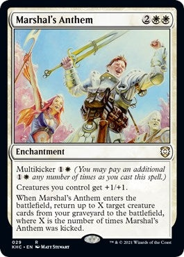 Image for Marshal's Anthem (29) [Commander: Kaldheim]