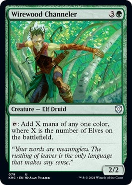 Image for Wirewood Channeler (79) [Commander: Kaldheim]