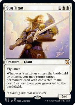 Image for Sun Titan (34) [Commander: Kaldheim]