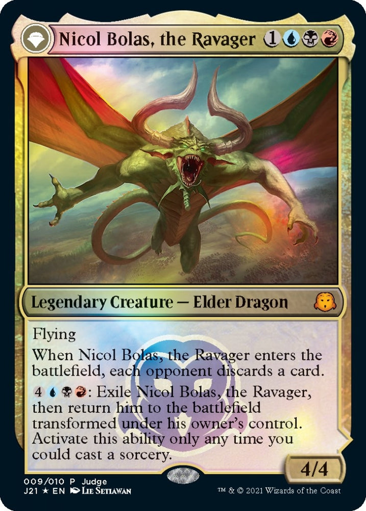 Image for Nicol Bolas, the Ravager (9) [Judge Promos]