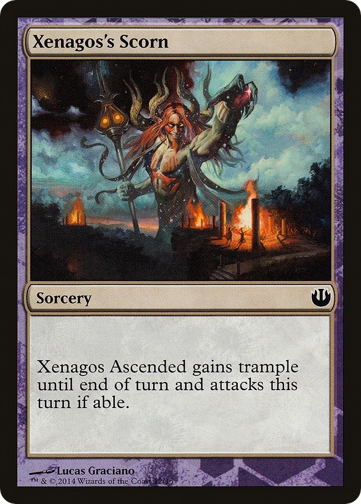 Image for Xenagos's Scorn [Hero's Path Promos]