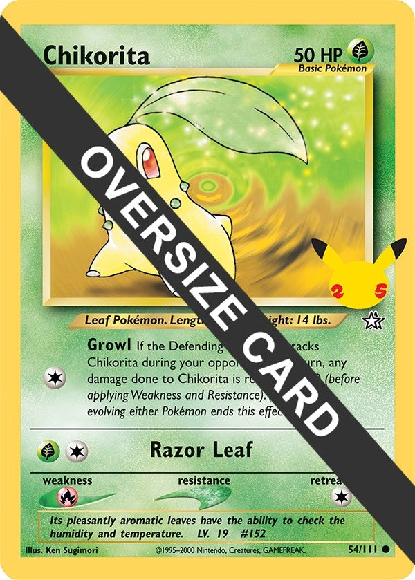 Image for Chikorita (054/111) [First Partner Pack]