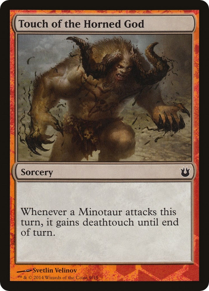 Image for Touch of the Horned God (9) - Magic: The Gathering