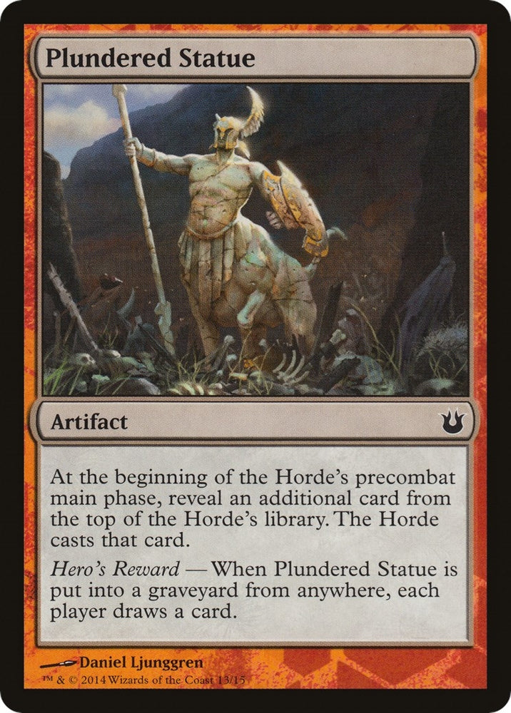 Image for Plundered Statue (13) - Magic: The Gathering